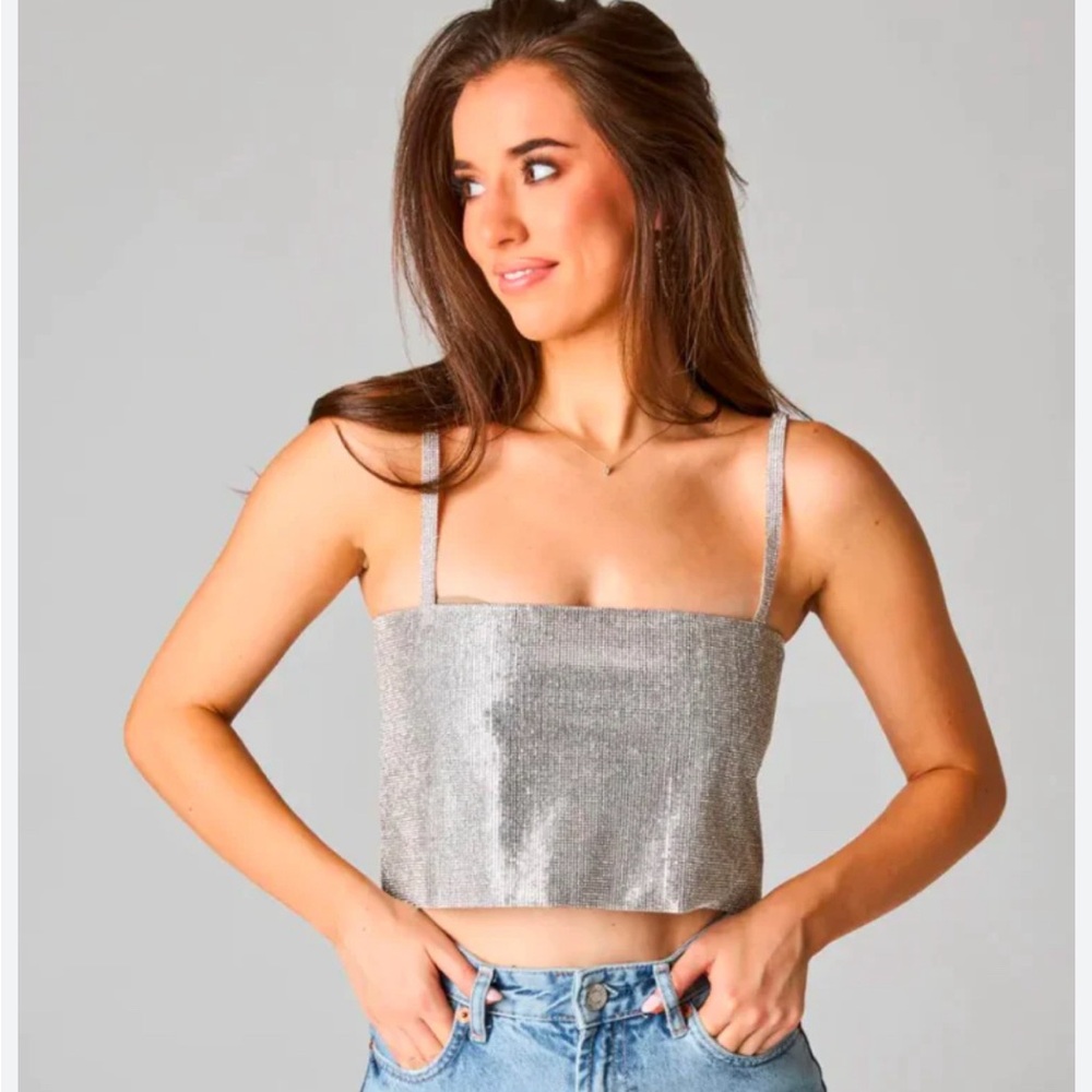 Silver top Rhinestone - Picture 6 of 10